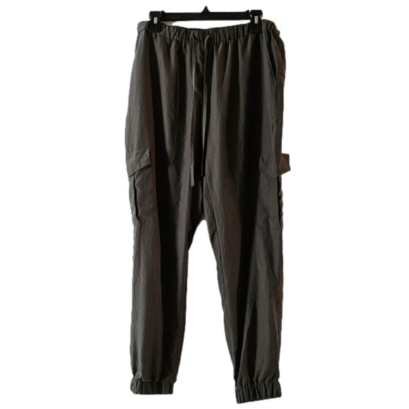 HALOGEN Women's Olive Green Cargo Pants - Picture 1 of 7